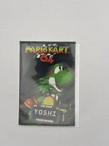 Nintendo Power Mario Kart 64 YOSHI Trading Card N64 RARE Vintage 1994-97 Rookie - Picture 1 of 2