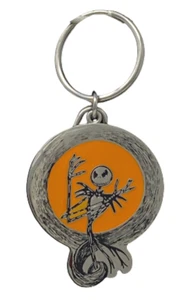 The Nightmare Before Christmas Jack Skellington Pewter Keyring 5926 New - Picture 1 of 2