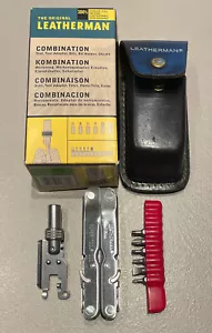 Leatherman Super Tool 200 Kombination * Tool Adapter * Lederholster RAR OVP 2002 - Bild 1 von 20