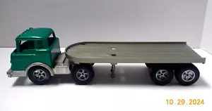 Vintage 1960's Hubley FLAT BED LOGGING LUMBER TRAILER TOY Lancaster, Pa. USA - Picture 1 of 10