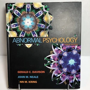 Abnormal Psychology by John M. Neale, Gerald C. Davison and Ann M. Kring 2003 - Foto 1 di 8