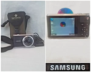 Samsung WB350F Silver Digital Camera Tested and WORKS #J2434 - Picture 1 of 11