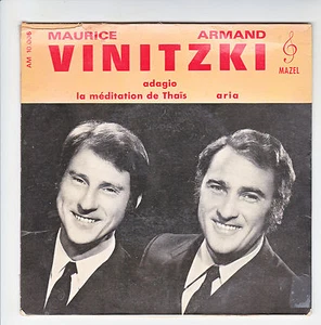 Maurice & Armand Vinitziki Vinyl 33 RPM 6 11/16in Adagio - Meditation Thai - Picture 1 of 3