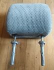 2002-2006 Toyota Camry driver LH seat head rest Gray cloth with insert sleeves