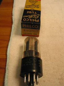 1 NIB Philco 6AQ7GT Audio Radio Tube Tested - Picture 1 of 1