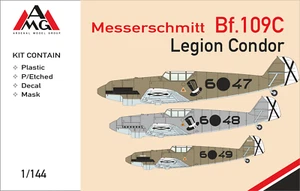 AMG 14433 Messershmitt Bf 109c (Legión Cóndor) 1/144 - Imagen 1 de 3