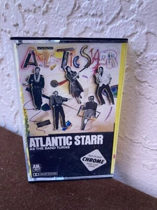JAPAN Label - As The Band Turns - Atlantic Starr 1985 A&M Cassette Tape - Picture 1 of 7