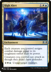 x1 High Alert PLST MKM The List MTG RNA-182 UNCOMMON M/NM 1x - Picture 1 of 1