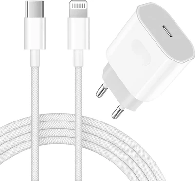 Caricatore Iphone Certificato Apple Mfi, Caricabatterie USB C Da 25W per Iphone  - Immagine 1 di 4