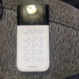 SimpliSafe SSKP3 Sicherheitstastatur weiß nur kabellos - Bild 1 von 3