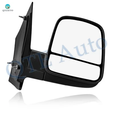 Right Side Manual Foldaway View Mirror Dual Glass For 2008-2021 GMC Savana 3500 - Image 1 of 4