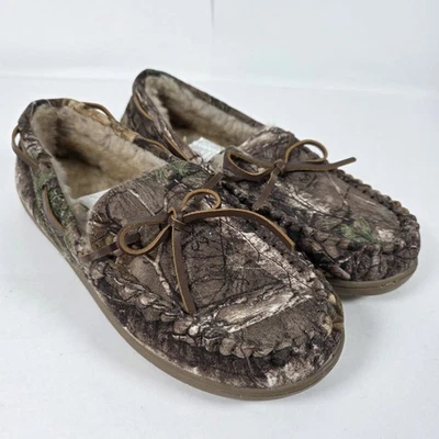 Zapatillas mocasín camuflaje gamuza 7-8 Realtree extra George para hombre Foto 1 de 4