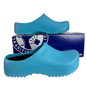 BIRKENSTOCK Super-Birki Ciel hellblau 68501 Krankenschwester Clog Größe 38 - Bild 1 von 9