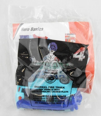 McDonalds 2001 Matchbox Diecast Metal Blue Snorkel Fire Truck Toy Vehicle 1:64 - Image 1 of 3