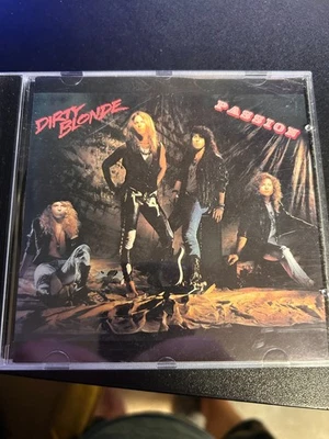 DIRTY BLONDE - PASSION   1989 CD HAIR METAL   INITIAL OUTPOST PRESS OECD-9000 Foto 1 de 2