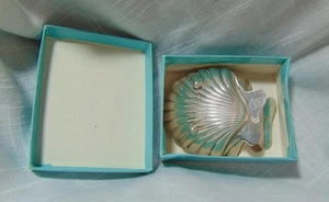 Tiffany & Company Sterling Sea Claim Shell Set w/original box - Picture 1 of 5