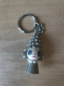 Nara Yoshitomo Mori Girl Keychain Beige - Picture 1 of 2