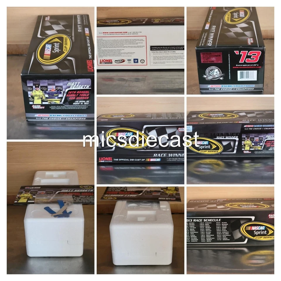 Raro 2013 Matt Kenseth #20 dólar General Vegas ganar diecast 1:24 JGR 912 NUEVO EN CAJA Foto 1 de 4