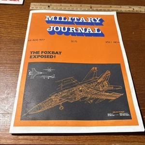 Vintage 1977 Military Journal: MIG-25 Foxbat 391 BG BB-58 The 3rd USS Indiana - Bild 1 von 11