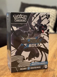 Pokemon Scarlet & Violet: Black Bolt Booster Bundle (6 Packs) - Neu & Sealed - Bild 1 von 6