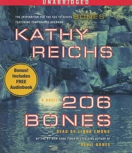 206 Bones by Kathy Reichs (Englisch) Compact Disc Buch - Bild 1 von 1