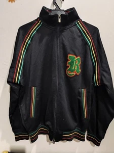 Track Top Rusty Rasta Size M - Picture 1 of 16