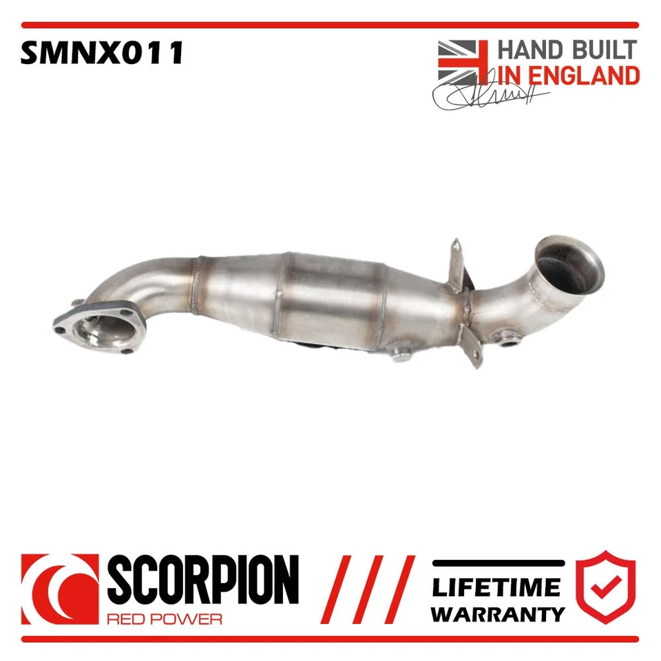 Tubo descendente SMNX011 Scorpion se adapta a Mini Cooper S 2007-2014 con gato deportivo de alto flujo - Imagen 1 de 4