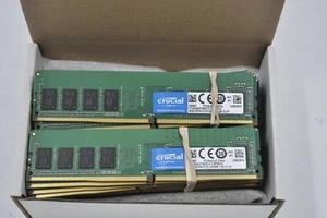 LOT OF 28 Crucial 4GB 1Rx8 PC4-2133P DDR4 ECC RDIMM SERVER RAM #6220 - Picture 1 of 1