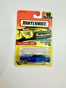 Matchbox 1969 Chevrolet Camaro SS 396 #40 1997 SUPERFAST/China NEU MODELL 1997 - Bild 1 von 6