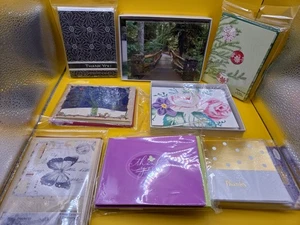 Lot Of Thank You, Greeting, @ Note Cards With Envelopes  - Picture 1 of 9