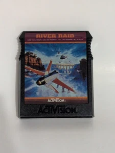 River Raid (ColecoVision, 1984) Activision cartuccia gioco autentica pulita testata - Foto 1 di 2