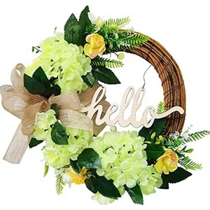 Schöner Frühling Türkranz Outdoor Indoor Kranz - Bild 1 von 2