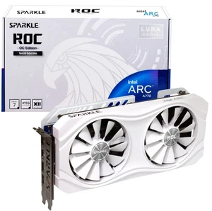 Sparkle Intel Arc A770 ROC LUNA OC Edition Gaming GPU 16GB GDDR6 /8K/HDMI/3x DP - Picture 1 of 4