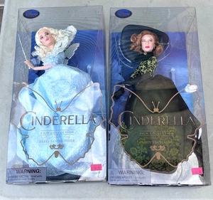 Disney Cenerentola Film Collection Fata Madrina e Signora Bambola Tremaine NUOVA - Foto 1 di 7