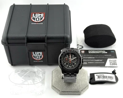 Luminox F-22 RAPTOR XA.9272 Titanium Chronograph 9270 Series Quartz Watch - BNIB - Image 1 of 4
