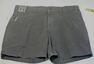 Roundtree Yorke Black Casuals Flat Front Cell Pocket Shorts Men 40 Dillard NWT - Picture 1 of 6
