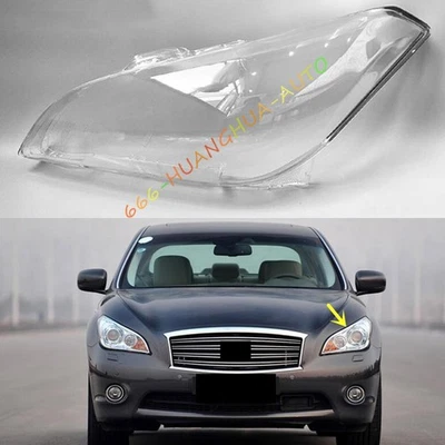 Left Side Headlight Lens Cover + Sealant For Infiniti M25 M35 M37 2011-2013 - Image 1 of 4