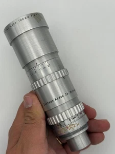 Kodak 102mm f2.7 S Mount Cine Lens for 16mm Cameras - Picture 1 of 3