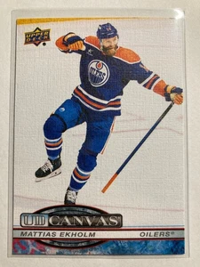 2025-26 Upper Deck UD Canvas #C-53 Mattias Ekholm - Picture 1 of 2