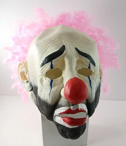 Vintage 1997 Slipknot ODDBALL Rubber Clown Halloween Mask PAPER MAGIC GROUP - Picture 1 of 12
