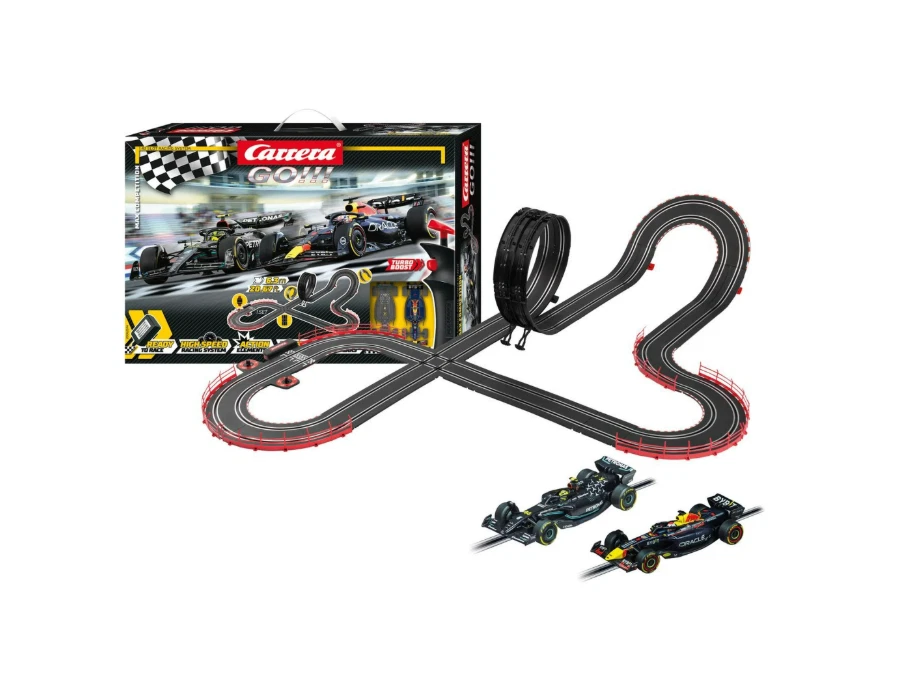 Carrera Go!!! Juego de carreras de autos de tragamonedas Max Competition de 20,67 pies de largo Foto 1 de 4