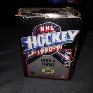 1990-‘91 NHL Ice Hockey Upper Deck High # Series Card Box Sealed - Picture 1 of 6