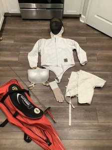 Absolute Fencing Gear Capucha Camisa Sable Guante Bolso Ver Medidas - Imagen 1 de 20