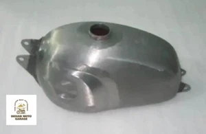 FIT FOR Hodaka Raw Steel Petrol Tank 125 Combat Wombat Model 95 Super Rat Road - Picture 1 of 5