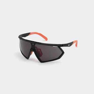Adidas SP0001 02A Sonnenbrille mattschwarz Kunststoff Sport Stil Gestell 135-135 - Bild 1 von 2