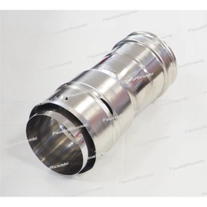 ADAPTADOR ROCCHEGGIANI DE TUBO FLEXIBLE A RÍGIDO HEMBRA Ø 140 ACERO INOXIDABLE - Imagen 1 de 2