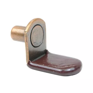 100 Stück 1/4" L-Form Glas Träger Möbel Schrank Regal Halterung Heringe - Bild 1 von 7