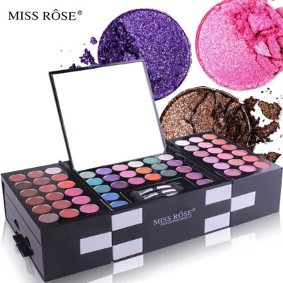Set Trucco Box Kit Completo Pro Multifunzione Fard Viso Palette Regali per Donna - Immagine 1 di 4