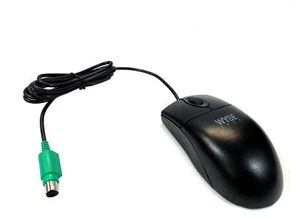 Mouse óptico de desplazamiento de 3 botones Wyse MO42KOP negro PS/2 770510-21L - Imagen 1 de 3