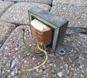 Stancor P-8384 12.6VCT 1A Filament Transformer Long Leads Used Tested Working - Picture 1 of 5